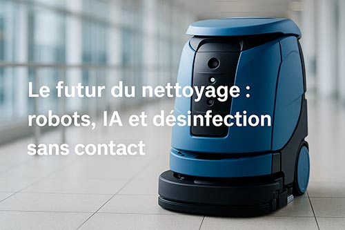 Le futur du nettoyage : robots, IA et désinfection sans contact