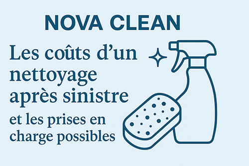Les coûts d’un nettoyage après sinistre et les prises en charge possibles