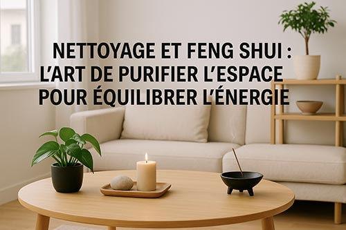 Nettoyage et feng shui : l’art de purifier l’espace pour équilibrer l’énergie
