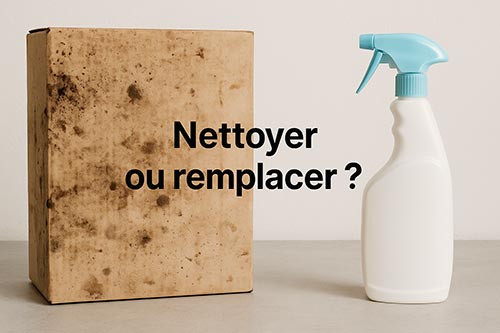 Nettoyer ou remplacer ? Comment savoir quand un objet est trop sale pour être sauvé