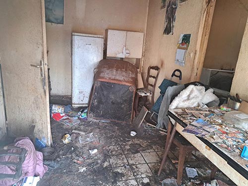 photo intervention nettoyage maison insalubre