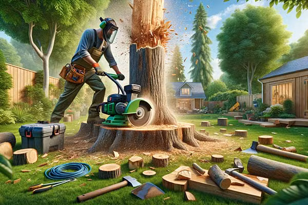 Le Dessouchage d'Arbre en France : Un Service Essentiel et Un Métier de Spécialiste