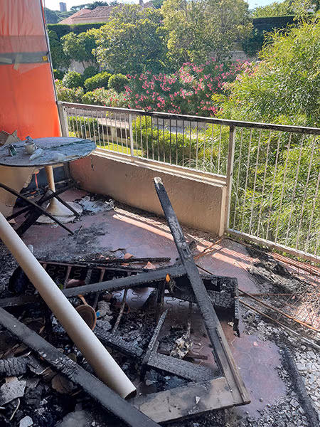 nettoyage apres incendie
