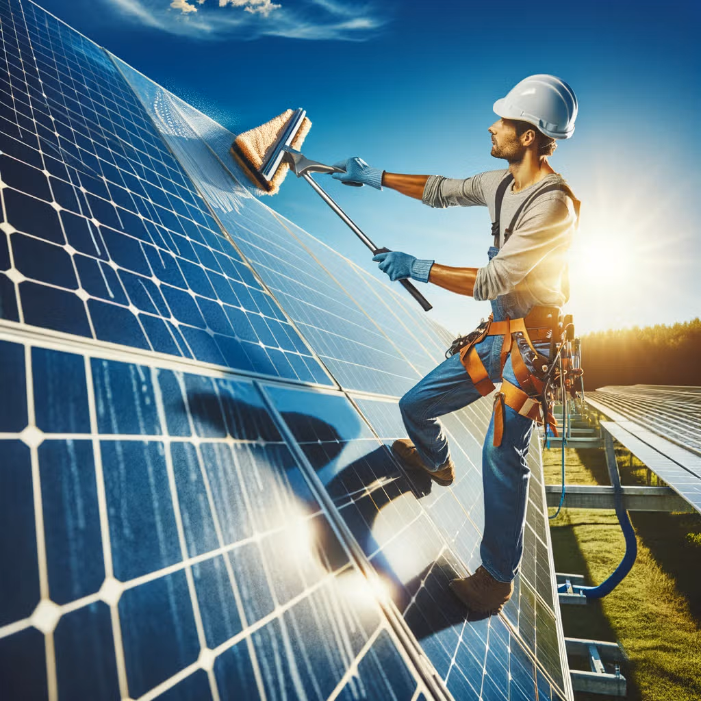 Nettoyage Panneaux solaires