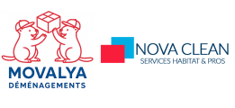 Logo de l'entreprise de déménagement Nova Clean