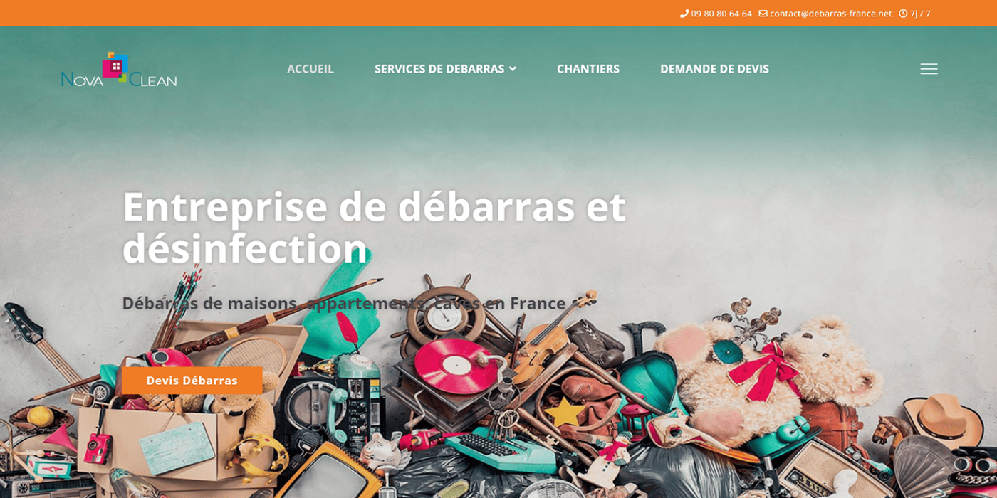 entreprise de débarras