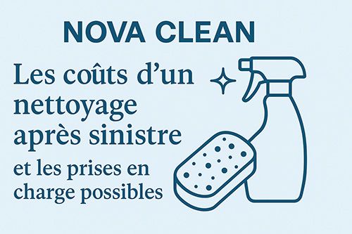 Les coûts d’un nettoyage après sinistre et les prises en charge possibles