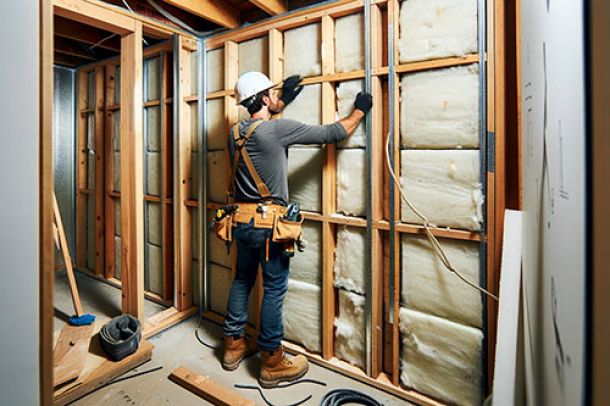 Isolation des murs par l'intérieur