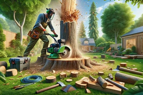 Le Dessouchage d'Arbre en France : Un Service Essentiel et Un Métier de Spécialiste