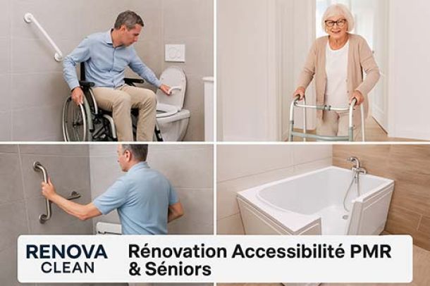 Travaux de rénovation et aménagement PMR