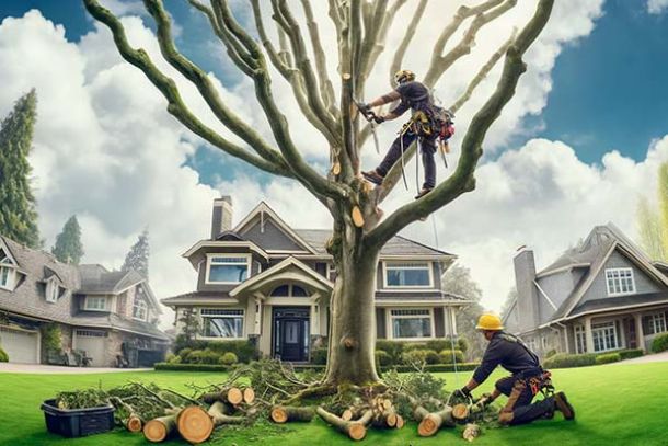 Elagage d'arbres: un métier et une passion