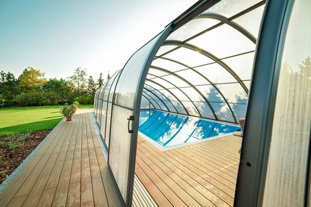 Nettoyage d'abris de piscines