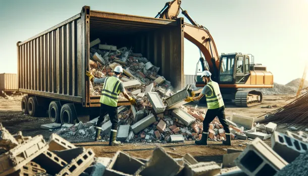 Enlèvement de gravats