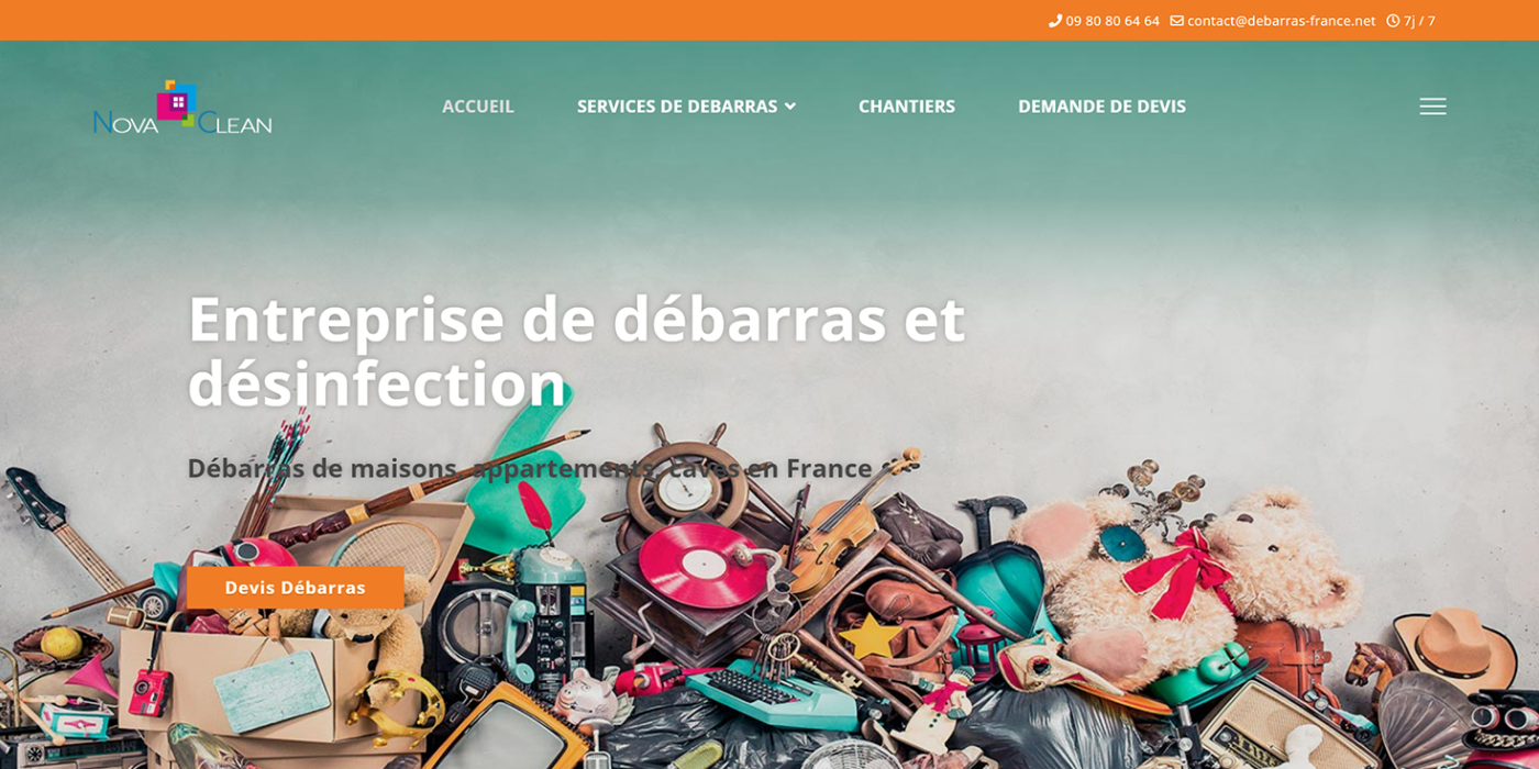 entreprise de débarras