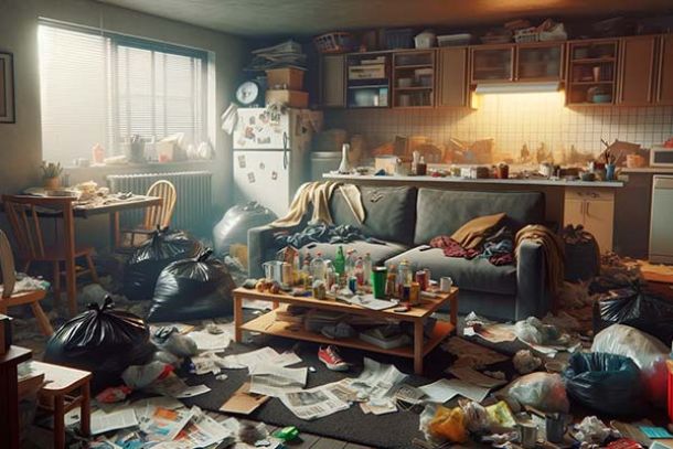 Nettoyage après Diogène