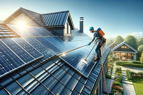 Nettoyage Panneaux solaires