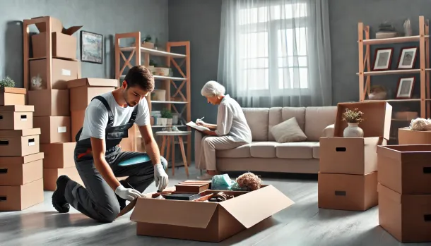 débarras après décès